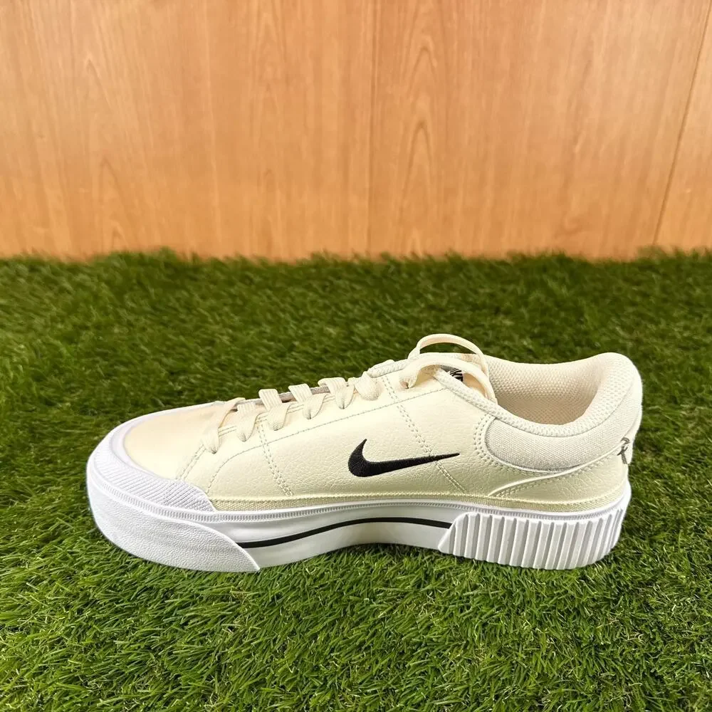 Nike Court Legacy Lift Pale Ivory FV5526-101 Women’s Size 8
